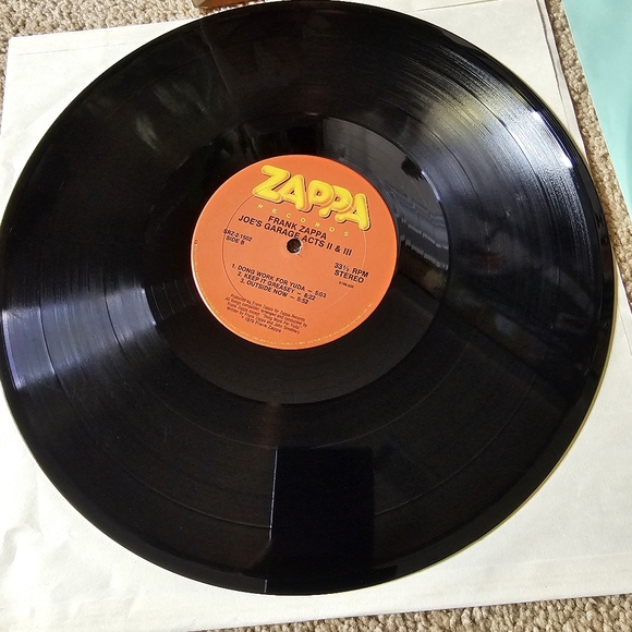 Frank Zappa Joe's Garage Acts II & III double LP vinyl record album - Picture 3 of 9